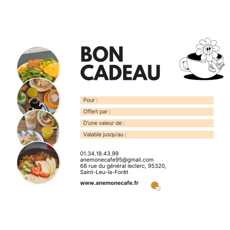 Bon Cadeau Brunch Fiesta